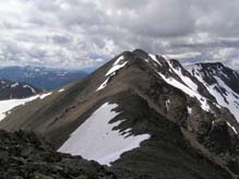 Хребет горы Альбаган